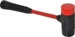 Proto - 2-1/8 Lb Head 2" Face Steel Soft Face Hammer with Tips Hammer - 14" OAL, Fiberglass Handle - Eagle Tool & Supply