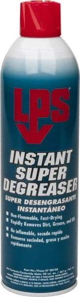 LPS - 20 oz Aerosol Cleaner/Degreaser - Aerosol, Nonchlorinated, Unscented - Eagle Tool & Supply
