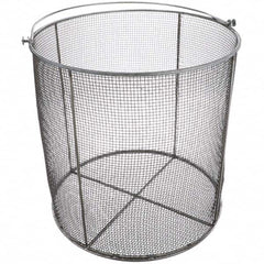 Marlin Steel Wire Products - Baskets Shape: Round Material Family: Metal - Eagle Tool & Supply