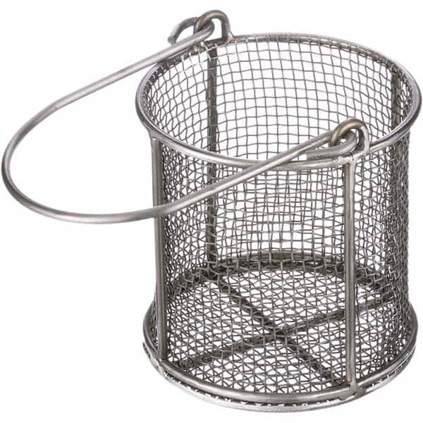 Marlin Steel Wire Products - Baskets Shape: Round Material Family: Metal - Eagle Tool & Supply