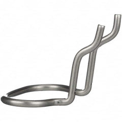 Marlin Steel Wire Products - Pegboard Hooks Type: Single Angled End Hook Projection: 3-1/4 (Inch) - Eagle Tool & Supply