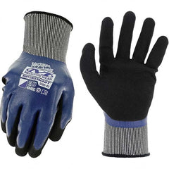 Mechanix Wear - Size 2XL (11) Nitrile Coated Nylon Waterproof & Cut Resistant Work Gloves - Eagle Tool & Supply
