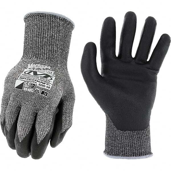 Mechanix Wear - Size XL (10), ANSI Cut Lvl A3, Nitrile Coated Cut Resistant Gloves - Eagle Tool & Supply