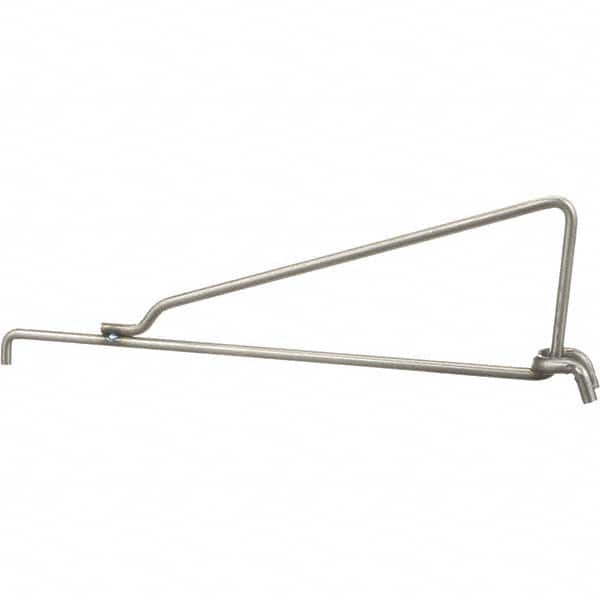 Marlin Steel Wire Products - Pegboard Hooks Type: Single Vertical End Hook Projection: 8-3/4 (Inch) - Eagle Tool & Supply