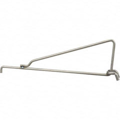 Marlin Steel Wire Products - Pegboard Hooks Type: Single Vertical End Hook Projection: 6-47/64 (Inch) - Eagle Tool & Supply