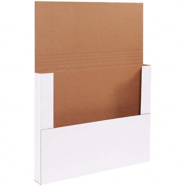 Made in USA - Pack of (50), 11-1/4" Wide x 17-1/4" Long x 2" High Crush Proof Mailers - Eagle Tool & Supply