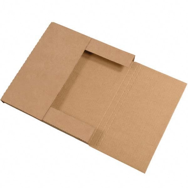 Made in USA - Pack of (50), 10-1/4" Wide x 10-1/4" Long x 1" High Crush Proof Mailers - Eagle Tool & Supply