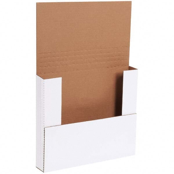 Made in USA - Pack of (50), 10-1/2" Wide x 12" Long x 2" High Crush Proof Mailers - Eagle Tool & Supply