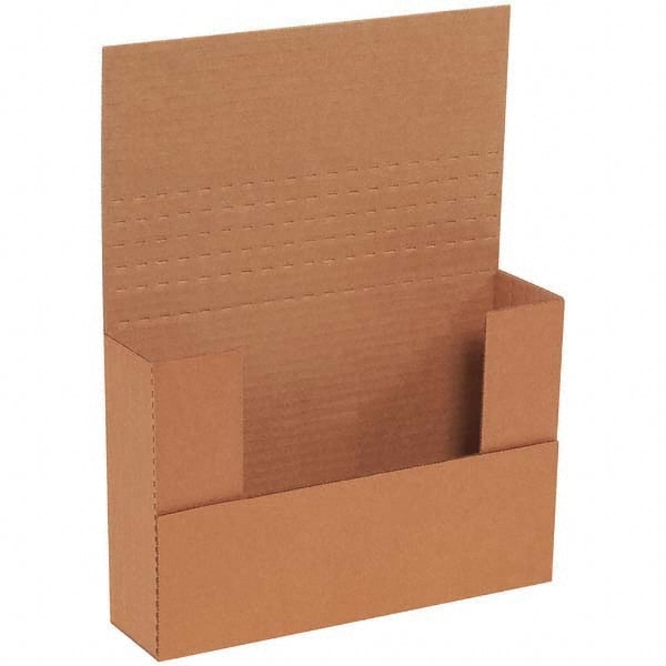 Made in USA - Pack of (50), 6-1/2" Wide x 9-1/2" Long x 3-1/2" High Crush Proof Mailers - Eagle Tool & Supply