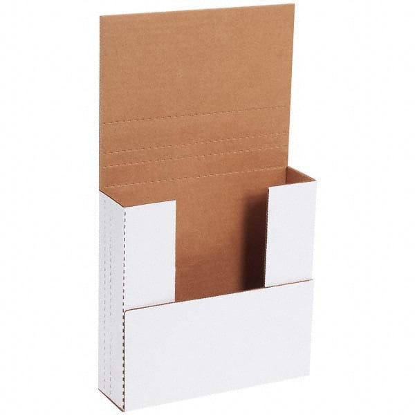 Made in USA - Pack of (50), 7-1/2" Wide x 7-1/2" Long x 2" High Crush Proof Mailers - Eagle Tool & Supply