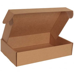 Made in USA - Pack of (50), 11-1/8" Wide x 17-1/8" Long x 4" High Crush Proof Mailers - Eagle Tool & Supply
