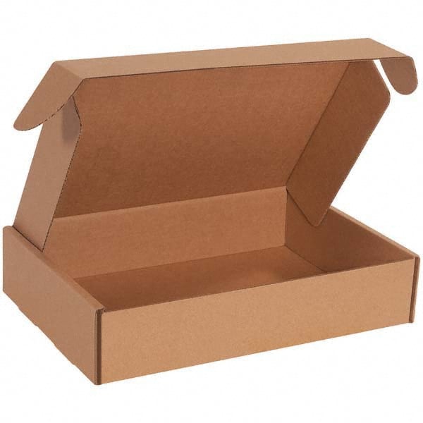 Made in USA - Pack of (50), 11-1/8" Wide x 15-1/8" Long x 3" High Crush Proof Mailers - Eagle Tool & Supply