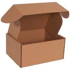 Made in USA - Pack of (50), 9-1/4" Wide x 12-1/8" Long x 6" High Crush Proof Mailers - Eagle Tool & Supply