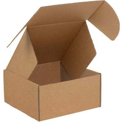 Made in USA - Pack of (50), 4" Wide x 4" Long x 4" High Crushproof Mailers - Eagle Tool & Supply