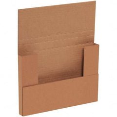 Made in USA - Pack of (50), 6-5/8" Wide x 9-5/8" Long x 3-1/2" High Crush Proof Mailers - Eagle Tool & Supply