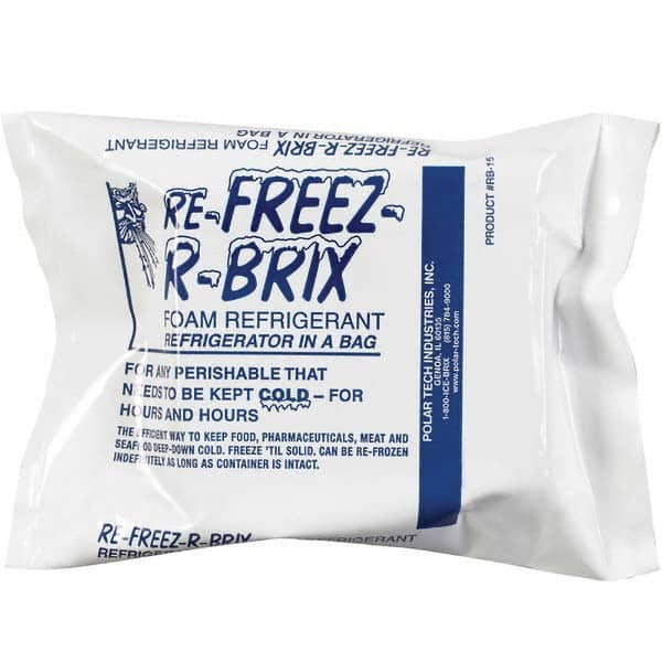 Made in USA - Temperature Control Packs Type: Ice Pack Length (Inch): 4 1/2 - Eagle Tool & Supply