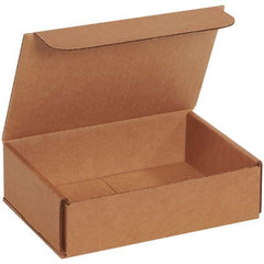 Made in USA - Pack of (50), 5" Wide x 8" Long x 2" High Corrugated Shipping Boxes - Eagle Tool & Supply