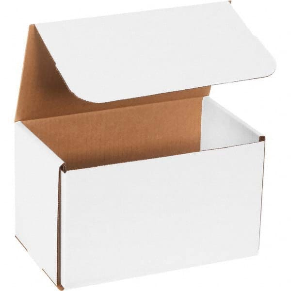 Made in USA - Pack of (50), 6" Wide x 10" Long x 5" High Corrugated Shipping Boxes - Eagle Tool & Supply