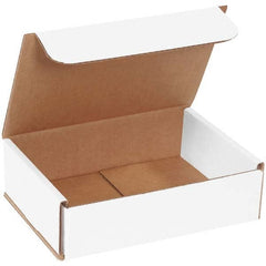 Made in USA - Pack of (50), 6" Wide x 7" Long x 2" High Corrugated Shipping Boxes - Eagle Tool & Supply