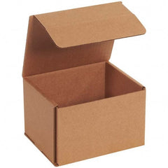 Made in USA - Pack of (50), 5" Wide x 6" Long x 4" High Corrugated Shipping Boxes - Eagle Tool & Supply