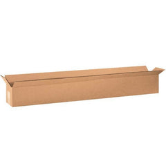 Made in USA - Pack of (15), 6" Wide x 60" Long x 6" High Corrugated Shipping Boxes - Eagle Tool & Supply