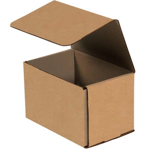 Made in USA - Pack of (50), 5" Wide x 5" Long x 5" High Corrugated Shipping Boxes - Eagle Tool & Supply