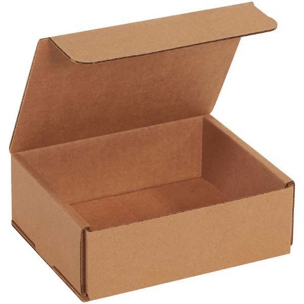 Made in USA - Pack of (50), 5" Wide x 6" Long x 2" High Corrugated Shipping Boxes - Eagle Tool & Supply