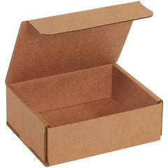 Made in USA - Pack of (50), 5" Wide x 6" Long x 2" High Corrugated Shipping Boxes - Eagle Tool & Supply