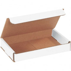 Made in USA - Pack of (50), 5" Wide x 7" Long x 1" High Corrugated Shipping Boxes - Eagle Tool & Supply