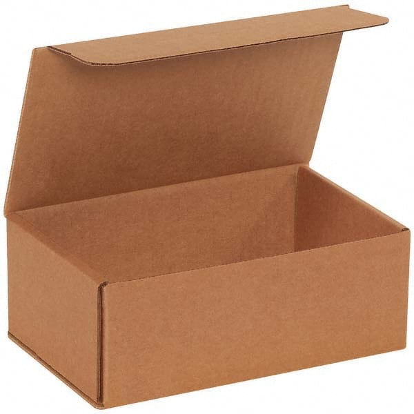 Made in USA - Pack of (50), 5" Wide x 8" Long x 3" High Corrugated Shipping Boxes - Eagle Tool & Supply