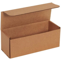 Made in USA - Pack of (50), 3" Wide x 8" Long x 3" High Corrugated Shipping Boxes - Eagle Tool & Supply