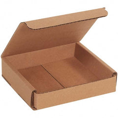 Made in USA - Pack of (50), 5" Wide x 5" Long x 1" High Corrugated Shipping Boxes - Eagle Tool & Supply