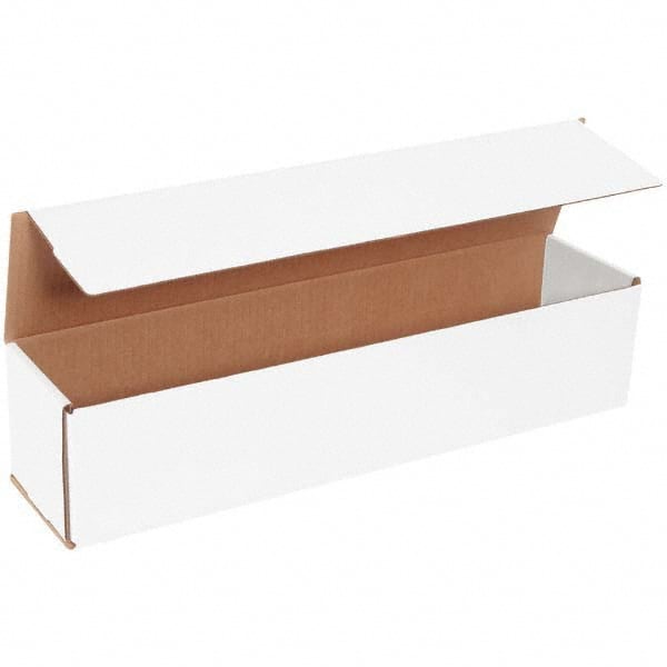 Made in USA - Pack of (50), 4" Wide x 20" Long x 4" High Corrugated Shipping Boxes - Eagle Tool & Supply
