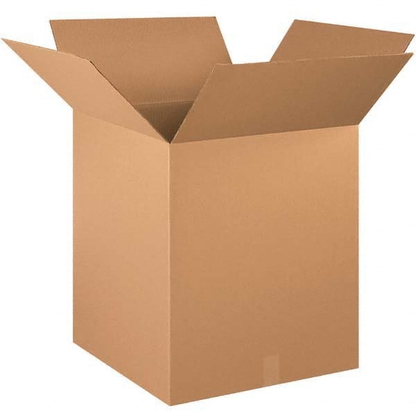 Made in USA - Pack of (10), 22" Wide x 22" Long x 24" High Corrugated Shipping Boxes - Eagle Tool & Supply