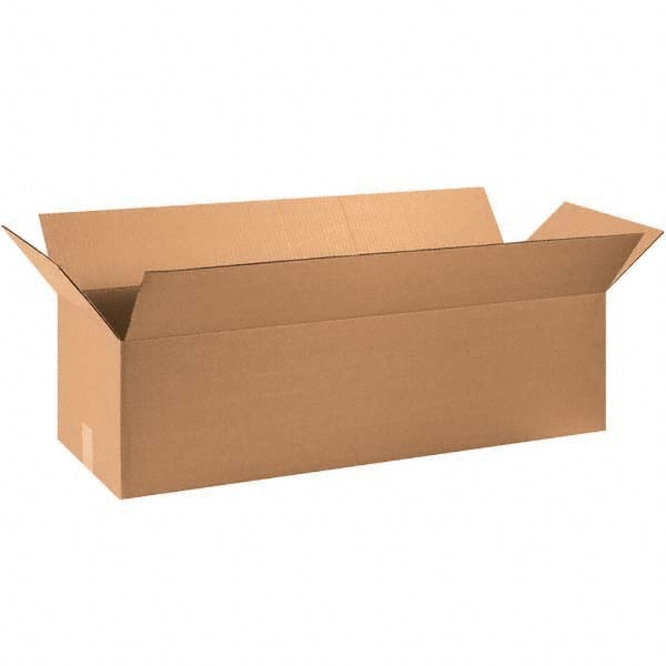 Made in USA - Pack of (20), 12" Wide x 36" Long x 8" High Corrugated Shipping Boxes - Eagle Tool & Supply