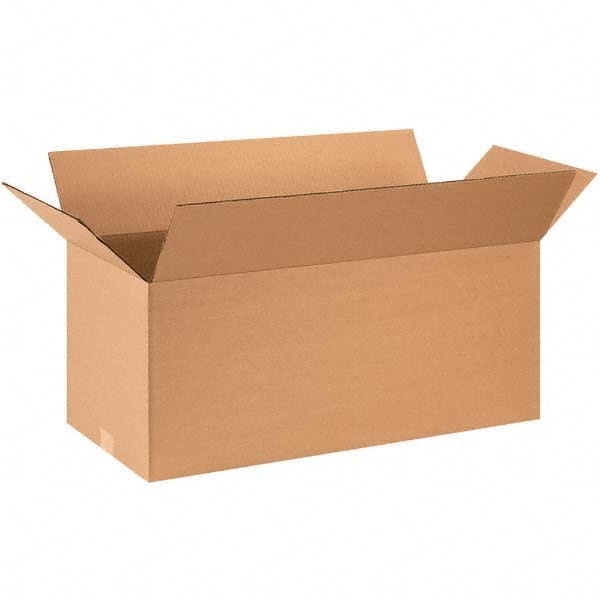 Made in USA - Pack of (20), 12" Wide x 28" Long x 12" High Corrugated Shipping Boxes - Eagle Tool & Supply