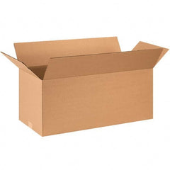 Made in USA - Pack of (20), 12" Wide x 28" Long x 12" High Corrugated Shipping Boxes - Eagle Tool & Supply