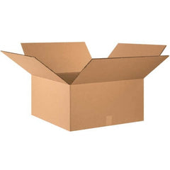 Made in USA - Pack of (10), 24" Wide x 24" Long x 10" High Corrugated Shipping Boxes - Eagle Tool & Supply