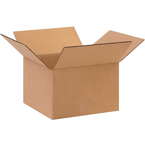 Made in USA - Pack of (25), 10" Wide x 10" Long x 6" High Moving Boxes - Eagle Tool & Supply