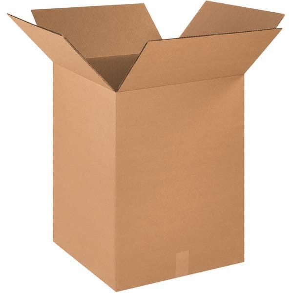 Made in USA - Pack of (15), 16" Wide x 16" Long x 18" High Heavy Duty Corrugated Boxes - Eagle Tool & Supply