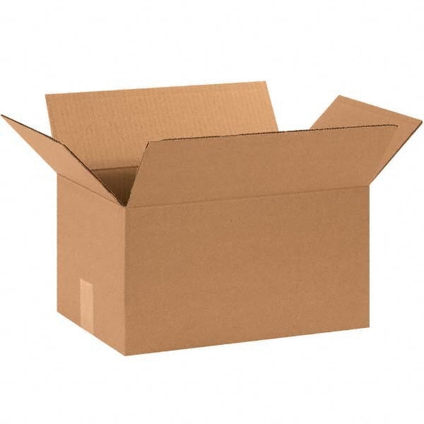 Made in USA - Pack of (25), 10" Wide x 15" Long x 7" High Moving Boxes - Eagle Tool & Supply