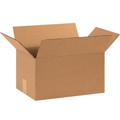 Made in USA - Pack of (25), 10" Wide x 15" Long x 7" High Moving Boxes - Eagle Tool & Supply