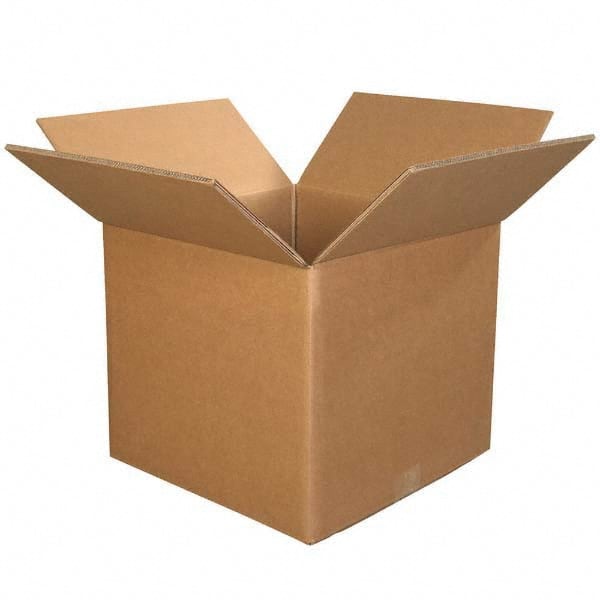 Made in USA - Pack of (5), 12" Wide x 12" Long x 12" High Heavy Duty Corrugated Boxes - Eagle Tool & Supply