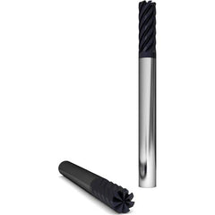 GWS - 5/8" Diam 7 Flute Solid Carbide 0.06" Corner Radius End Mill - Eagle Tool & Supply