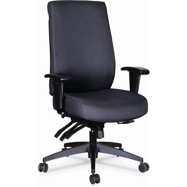 ALERA - Swivel & Adjustable Office Chairs Type: High Back Chair Color: Black - Eagle Tool & Supply