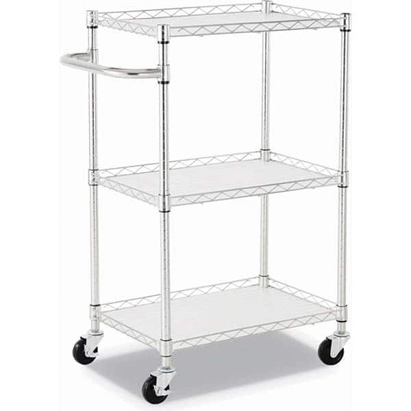 ALERA - Carts Type: Laundry/Liner Cart Number of Shelves: 3 - Eagle Tool & Supply