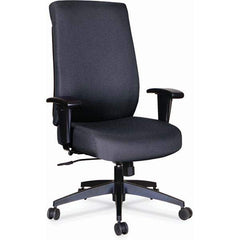 ALERA - Swivel & Adjustable Office Chairs Type: High Back Chair Color: Black - Eagle Tool & Supply