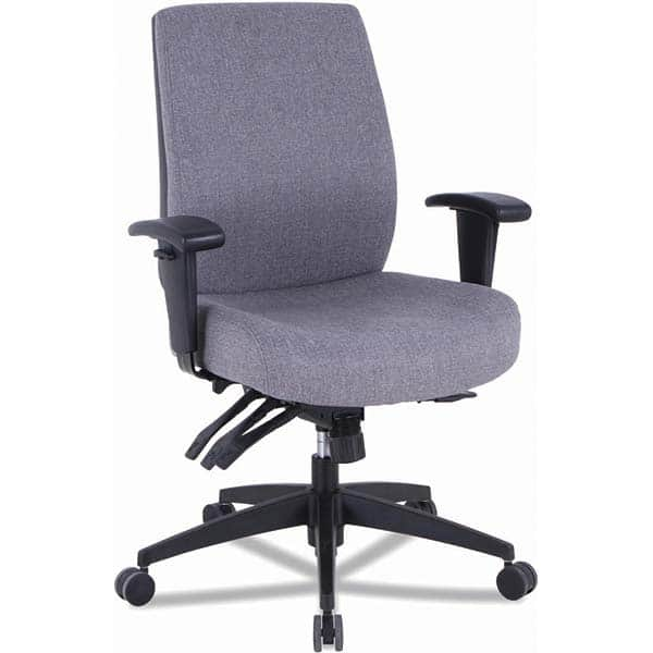 ALERA - Swivel & Adjustable Office Chairs Type: Multifunction Chair Color: Gray - Eagle Tool & Supply