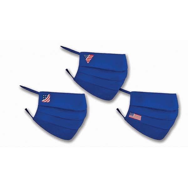 Made in USA - 3 Pk Patriot Face Mask - Eagle Tool & Supply