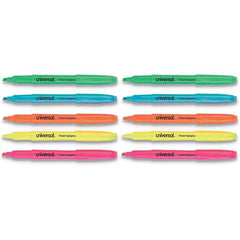 UNIVERSAL - Markers & Paintsticks Type: Highlighters Color: Assorted - Eagle Tool & Supply